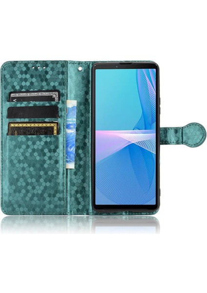 Sony Xperia 10 Iii Için Kılıf Manyetik Toka Deri Cüzdan Kapak Geometrik (Yurt Dışından) indirimleri