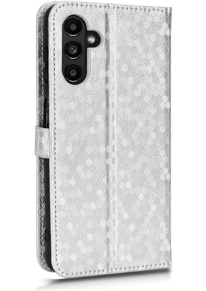 Samsung Galaxy A13 5g Için Kılıf Deri Cüzdan Kapak Geometrik Desen (Yurt Dışından) modelleri