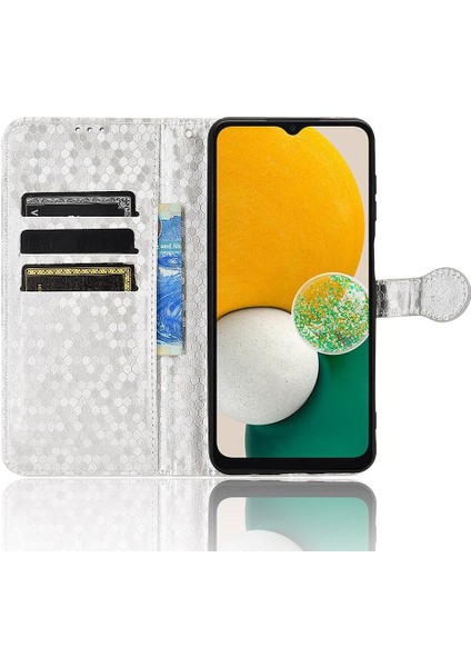 Samsung Galaxy A13 5g Için Kılıf Deri Cüzdan Kapak Geometrik Desen (Yurt Dışından) fırsatları