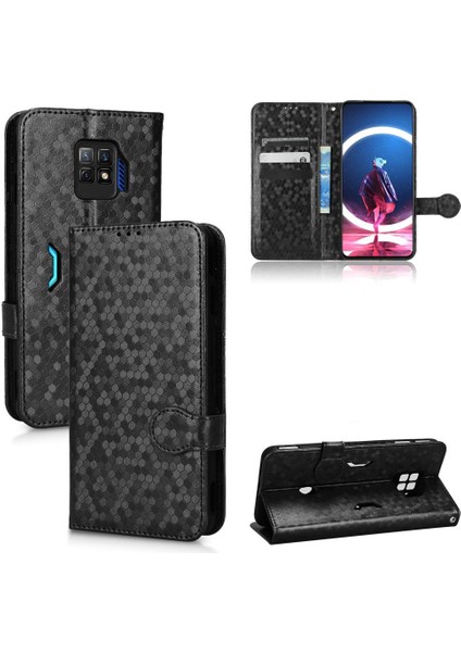 Zte Nubia Kırmızı Sihirli 7 Pro Manyetik Toka Deri Cüzdan Kapak (Yurt Dışından)
