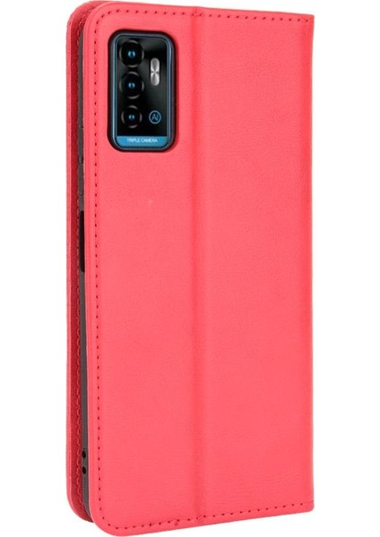 Zte Blade A71 Manyetik Kapatma Pu Deri Cüzdan (Yurt Dışından)