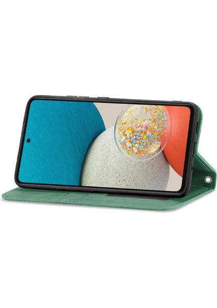 Samsung A53 5g Için Kılıf Kapak Çevirin Cüzdan Darbeye Deri Kılıf Basit (Yurt Dışından) modelleri