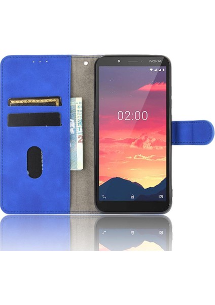 Nokia C2 Koruyucu Kapak Kartı Ekleme Deri Folio Flip Için Kılıf (Yurt Dışından) fırsatları