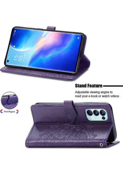 Oppo Oppo 5 Pro Için Basit Iş Darbeye Dayanıklı Zarif Desen (Yurt Dışından) modelleri