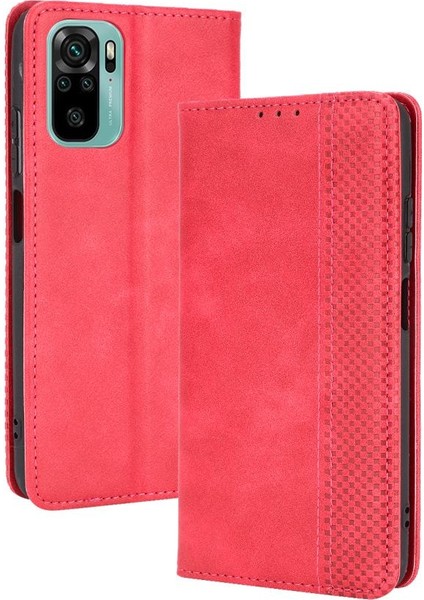 Xiaomi Redmi Not 10 4g Pu Deri Manyetik Kapatma Cüzdan (Yurt Dışından)