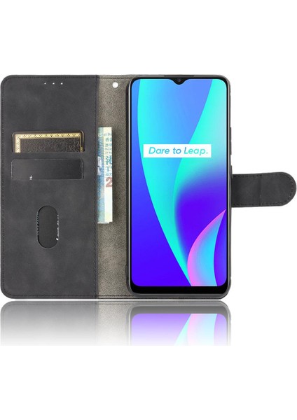 Kart Tutucu Kickstand Kapak ile Realme C21Y Tam Koruma Için Kılıf (Yurt Dışından) indirimleri