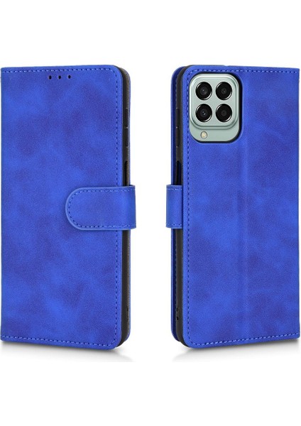 Samsung Galaxy M33 5g Kart Ekleme Deri Folio Flip Case (Yurt Dışından)