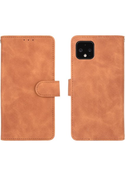 Kart Tutucu Kickstand ile Google Pixel 4 Xl Kart Ekleme Için Kılıf (Yurt Dışından)
