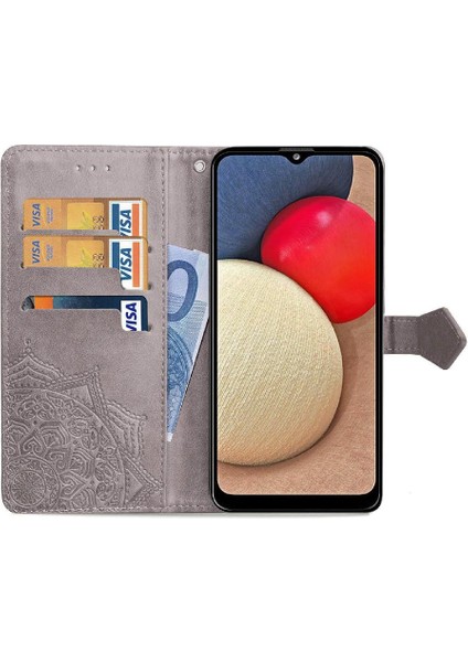 Samsung A02S Kılıf Için Kılıf Zarif Desen Kapak Çevirin Darbeye (Yurt Dışından)