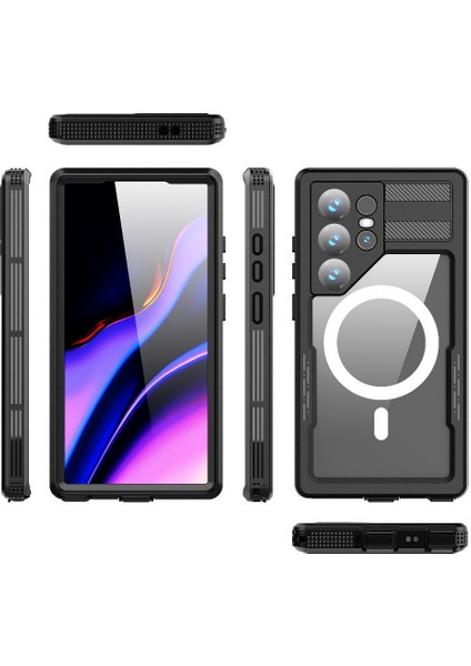 Samsung Galaxy S24 Ultra Su Geçirmez Dahili Ekran Koruyucu (Yurt Dışından)