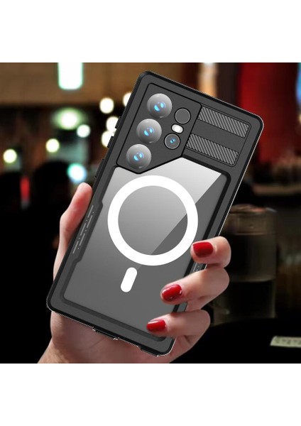 Samsung Galaxy S24 Ultra Su Geçirmez Dahili Ekran Koruyucu (Yurt Dışından)