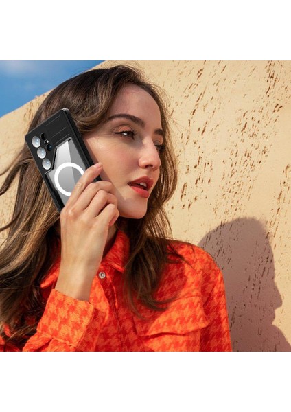Samsung Galaxy S24 Ultra Su Geçirmez Dahili Ekran Koruyucu (Yurt Dışından)