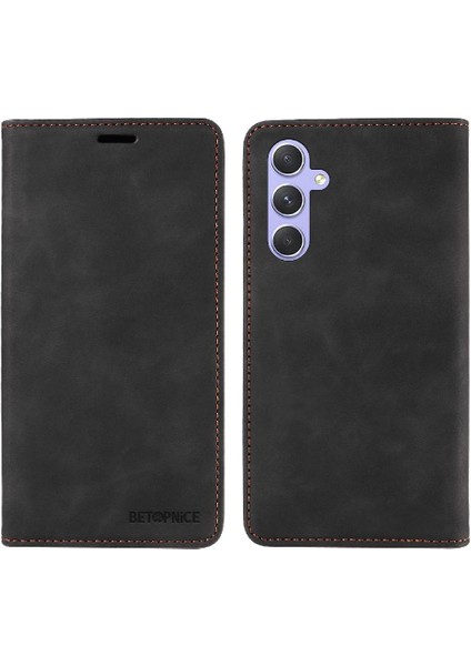 Samsung Galaxy A54 5g Koruyucu Pu Deri Folio Cüzdan Manyetik (Yurt Dışından)