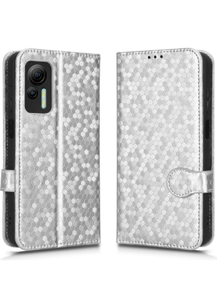 Ulefone Not 14 Için Kılıf Manyetik Toka Deri Cüzdan Kapak Geometrik (Yurt Dışından)