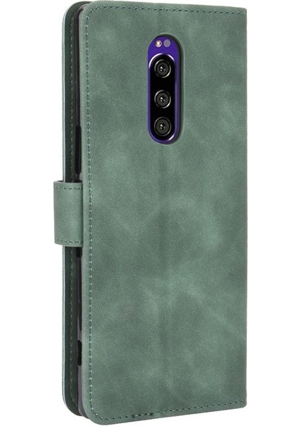 Sony Xperia 1 Kart Ekleme Deri Için Kılıf Folio Flip Case Koruyucu (Yurt Dışından) modelleri