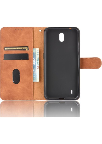 Nokia C2 Koruyucu Kapak Kartı Ekleme Deri Folio Flip Için Kılıf (Yurt Dışından) fırsatları