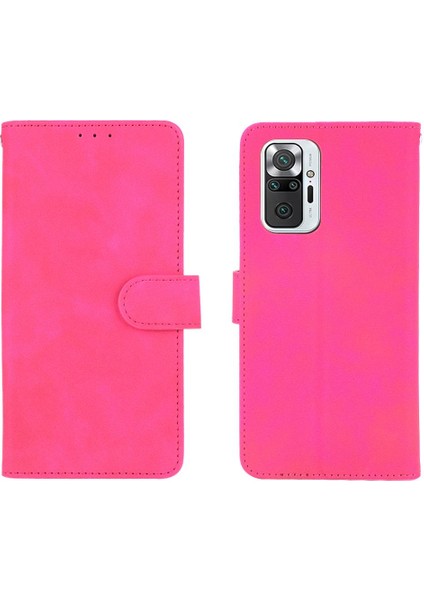 Xiaomi Redmi Not 10 Pro Max Deri Için Kılıf Folio Flip Case Kart Tam (Yurt Dışından)