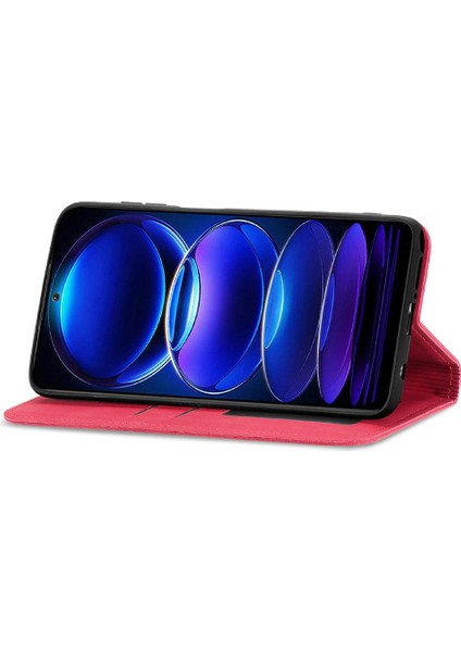 Redmi Not 12 Için Kılıf Pro Deri Kılıf Cüzdan Darbeye Basit Iş (Yurt Dışından) modelleri