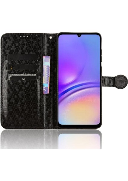 Samsung Galaxy A05 4g Için Kılıf Deri Cüzdan Kapak Geometrik Desen (Yurt Dışından) fiyatları