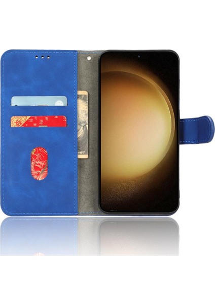 Samsung Galaxy S23 Tam Koruma Kartı Ekleme Deri Folio Için Kılıf (Yurt Dışından) indirimleri