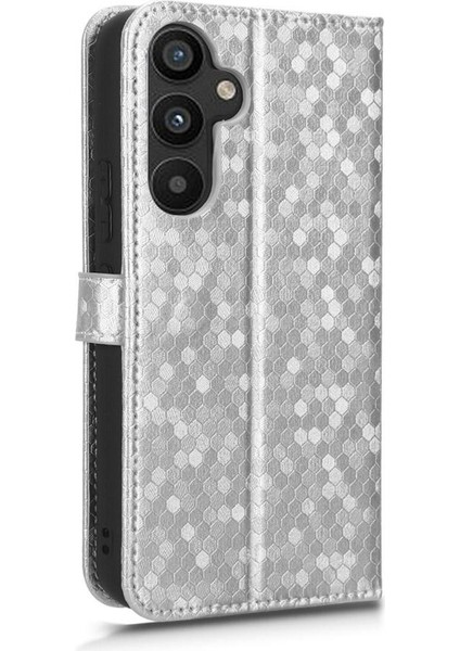 Samsung Galaxy A34 5g Için Geometrik Desen Manyetik Toka Deri (Yurt Dışından) modelleri