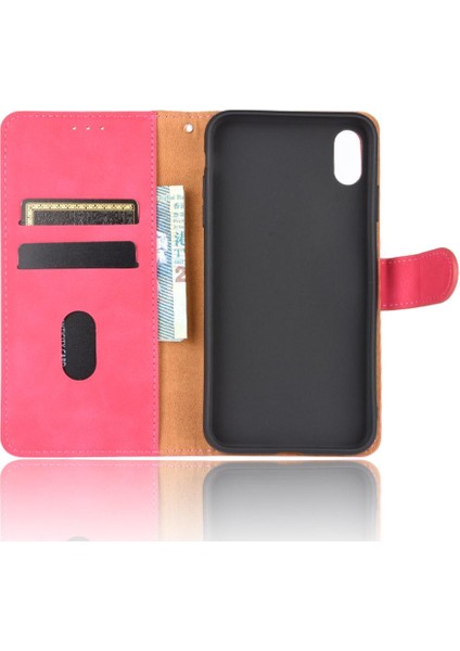 Iphone Xr Kart Ekleme Deri Folio Flip Case Tam Kapak (Yurt Dışından)
