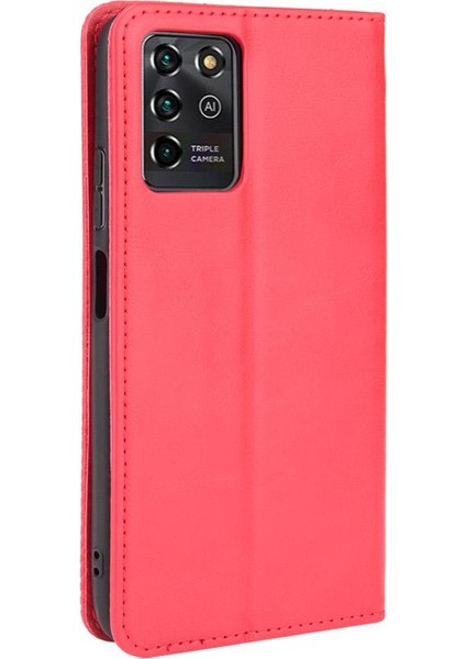 Zte Blade V30 Vita Pu Deri Manyetik Kapatma Cüzdan (Yurt Dışından)