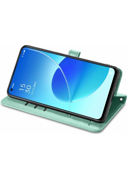 Oppo Oppo 6 5g Darbeye Kapak Kapak Için Kılıf Kısa Kayış Deri Kılıf (Yurt Dışından)