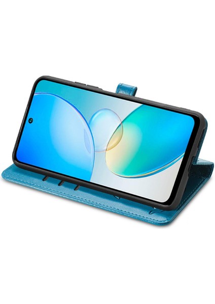 Infinix Sıcak 12 Flip Kapak Darbeye Kısa Kayış Karikatür Hayvanlar Için Kılıf (Yurt Dışından)