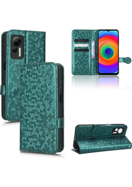 Ulefone Not 14 Için Kılıf Manyetik Toka Deri Cüzdan Kapak Geometrik (Yurt Dışından)