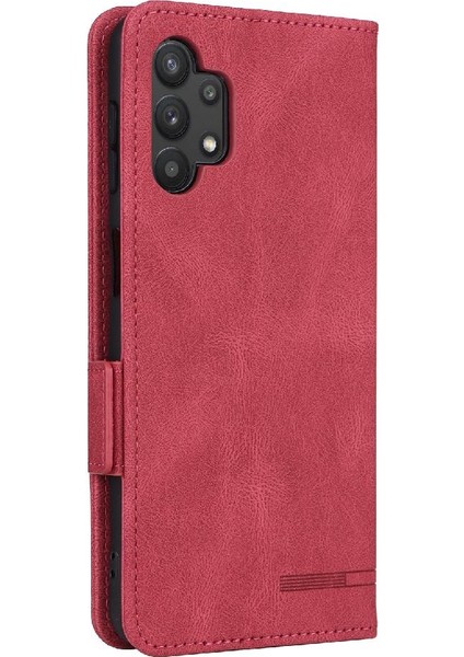 Samsung Galaxy A32 5g Deri Folio Flip Case Koruyucu Kapak (Yurt Dışından)