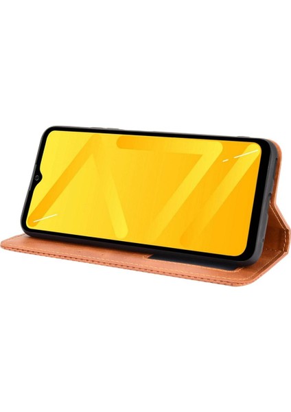 Zte Blade A71 Manyetik Kapatma Pu Deri Cüzdan (Yurt Dışından)