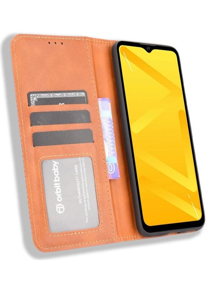 Zte Blade A71 Manyetik Kapatma Pu Deri Cüzdan (Yurt Dışından)