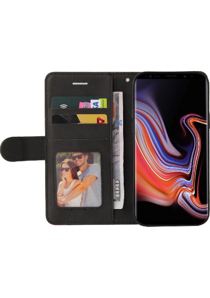 Samsung Galaxy Not 9 Iki Renkli Dikiş Kickstand Koruyucu Kılıf (Yurt Dışından)