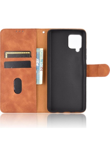Samsung Galaxy Case 5g Deri Folio Flip Case Kart Ekleme (Yurt Dışından)