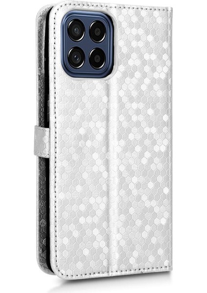 Samsung Galaxy M33 5g Için Geometrik Desen Manyetik Toka Deri (Yurt Dışından) fiyatları