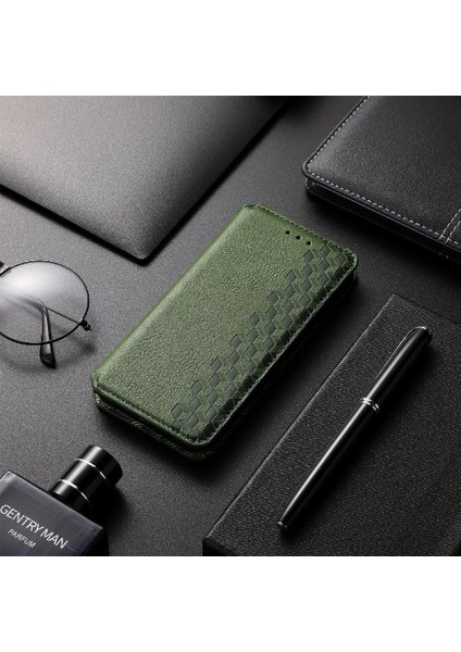Huawei Mate 50 Için Kılıf Cüzdan Fonksiyonu Zarif Iş Kapak Çevirin (Yurt Dışından)