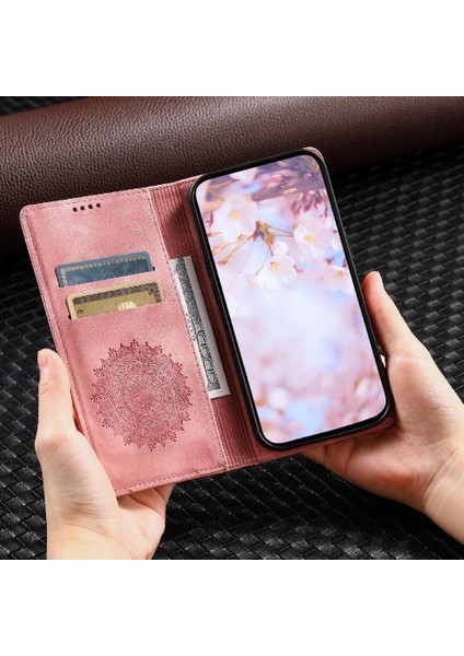 IPhone 12 Için Kılıf Pro Max Kart Ekleme Pu Deri Yan Toka Tam (Yurt Dışından)