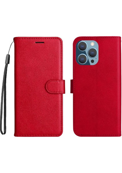 Iphone 14 Için Flip Case Pro Max Iş Cüzdan Telefon Kılıfı Yüksek Kalite (Yurt Dışından)