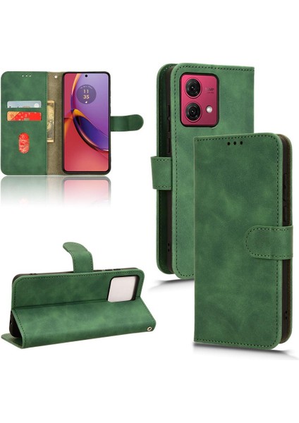 Motorola Moto G84 5g Koruyucu Kapak Kartı Ekleme Deri Için Kılıf (Yurt Dışından)