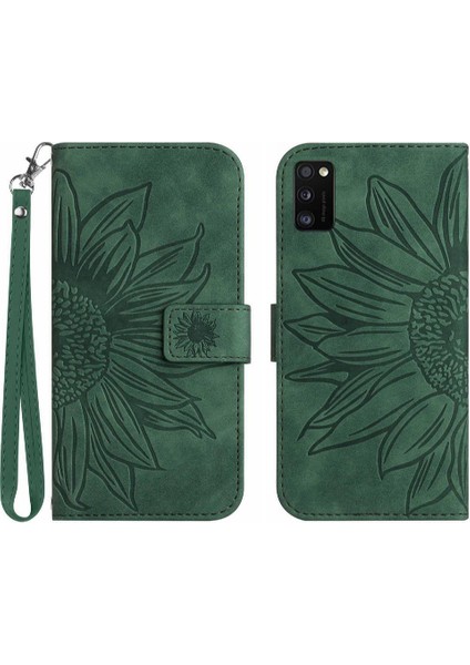 Samsung Galaxy Için Kılıf With Flip Cüzdan Telefon Kılıfı ile Lüks Pu Deri (Yurt Dışından)