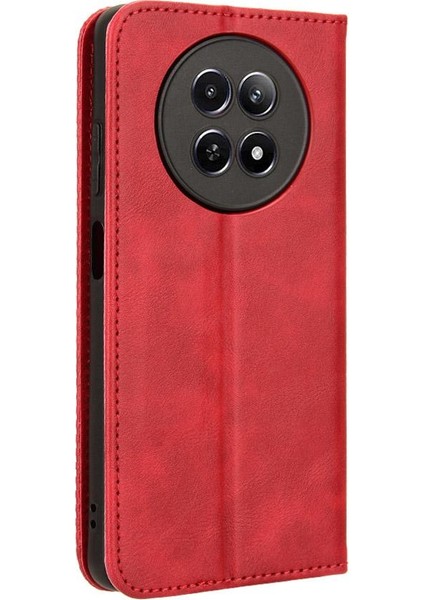 Realme 12 5g Pu Deri Manyetik Kapatma Cüzdan Için Kılıf (Yurt Dışından) indirimleri