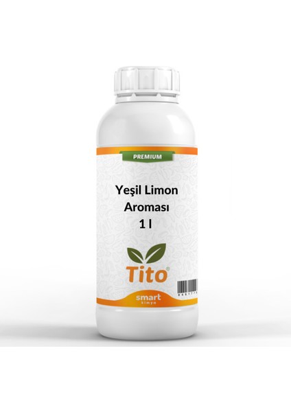 Premium Yeşil Limon Aroması 1 Litre