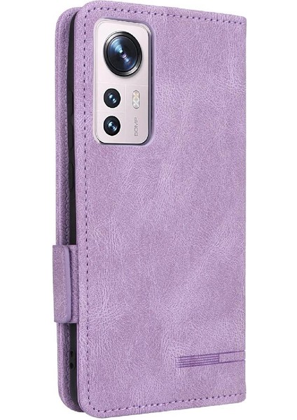Xiaomi 12 5g Kart Ekleme Deri Folio Flip Case Koruyucu Kılıf (Yurt Dışından) modelleri