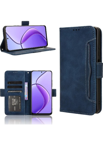 Realme 12 5g Manyetik Kapatma Deri Cüzdan Kapağı Için Kılıf Ayarlanabilir (Yurt Dışından) fiyatları