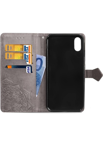 Iphone x Kılıf Zarif Desen Kapak Kapak Basit (Yurt Dışından) modelleri