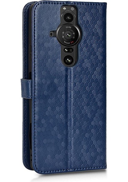 Sony Xperia Pro Için Kılıf-I Manyetik Toka Deri Cüzdan Kapak Geometrik (Yurt Dışından) fiyatları