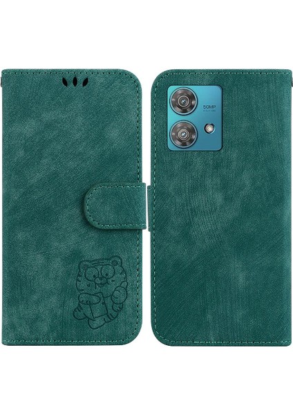 Motorola Kenar 40 Neo Için Kılıf Tutucu Kapak Kart Cep Flip Folio Sevimli (Yurt Dışından)