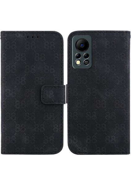 Infinix Sıcak 11S Nfc Kart Tutucu Cüzdan Kapak Için Telefon Kılıfı Çift 8 Pu (Yurt Dışından)