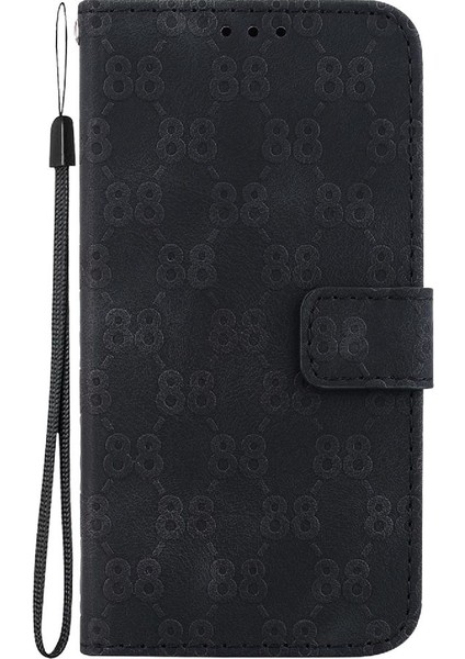 Infinix Sıcak 11S Nfc Kart Tutucu Cüzdan Kapak Için Telefon Kılıfı Çift 8 Pu (Yurt Dışından)